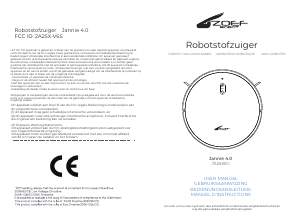 Handleiding Zoef Robot JS24WG Jannie 4.0 Stofzuiger