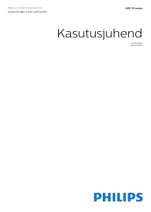 Kasutusjuhend Philips 22PFK4000 LED-teler