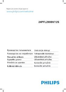 Priručnik Philips 24PFL2908H LED televizor