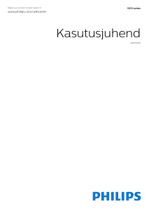Kasutusjuhend Philips 24PFS5231 LED-teler