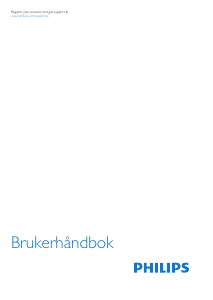 Bruksanvisning Philips 32PFK5509 LED-TV