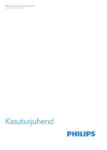 Kasutusjuhend Philips 32PFK5509 LED-teler