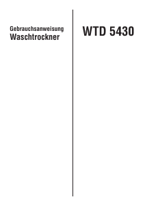 Bedienungsanleitung Blomberg WTD 5430 Trockner