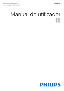 Manual Philips 70PUS8535 Televisor LED