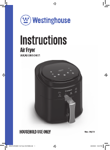 Εγχειρίδιο Westinghouse WKAFJWS0801 Φριτέζα