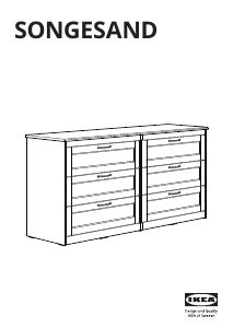 Instrukcja IKEA SONGESAND Komoda