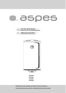 Manual Aspes ATE30S Boiler