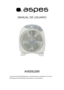 Mode d’emploi Aspes AVS351200 Ventilateur