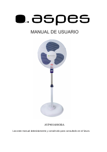 Mode d’emploi Aspes AVP401600OBA Ventilateur