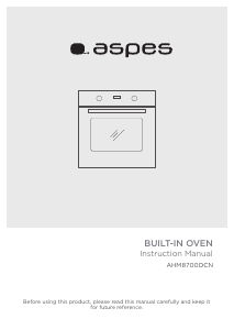 Bruksanvisning Aspes AHM8700DCN Ugn