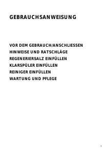 Bedienungsanleitung Bauknecht GSIK 6381/1 IN Geschirrspüler