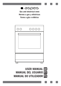 Manual de uso Aspes AKG4501 Cocina