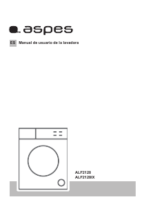 Manual de uso Aspes ALF2128 Lavadora