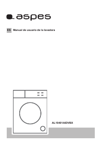 Manual de uso Aspes AL10401AIDVBX Lavadora