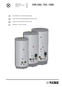 Manual Nibe VPB 1000 Boiler