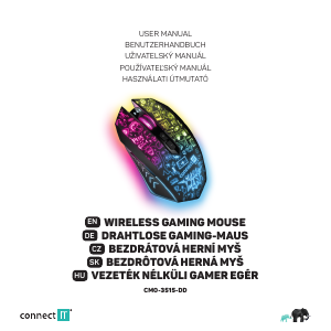 Használati útmutató Connect IT CMO-3515-DD Egér