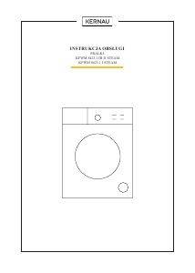 Instrukcja Kernau KFWM 8423.1 I Steam Pralka