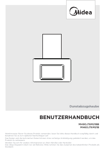 Bedienungsanleitung Midea MH90J76M21BB Dunstabzugshaube