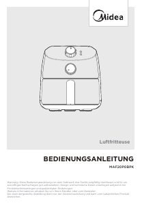 Bedienungsanleitung Midea MAF20P0BPK Fritteuse