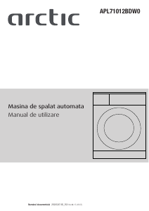 Manual Arctic APL71012BDW0 Mașină de spălat