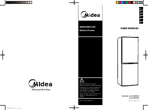 Bedienungsanleitung Midea KG178FENF Kühl-gefrierkombination