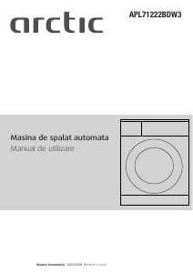 Manual Arctic APL71222BDW3 Mașină de spălat