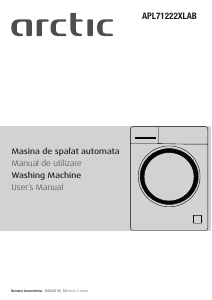 Manual Arctic APL71222XLAB Washing Machine