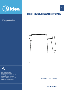 Bedienungsanleitung Midea MK-HE1533 Wasserkocher