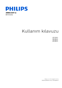 Kullanım kılavuzu Philips 55PUS8010 LED televizyon
