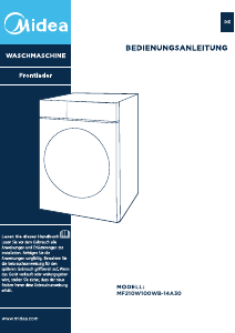 Bedienungsanleitung Midea MF210W100WB-14A30 Waschmaschine
