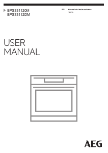 Manual de uso AEG BPS331120M Horno