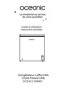 Mode d’emploi Oceanic OCEACC194WD Congélateur