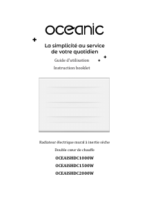 Mode d’emploi Oceanic OCEAISHDC1000W Chauffage