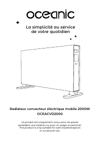 Mode d’emploi Oceanic OCEACVD2000 Chauffage