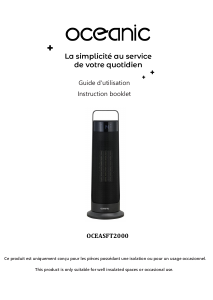 Mode d’emploi Oceanic OCEASFT2000 Chauffage