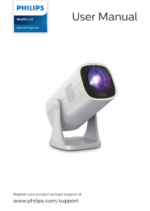Handleiding Philips NPX244 NeoPix 244 Beamer