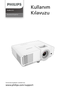 Kullanım kılavuzu Philips PRX850 ProPix 850 Projektör