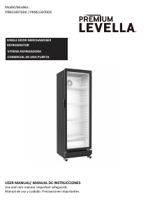 Handleiding Premium PRNS10070DX Koelkast