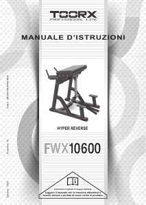 Manuale Toorx FWX-10600 Hyper Reverse Stazione multifunzione