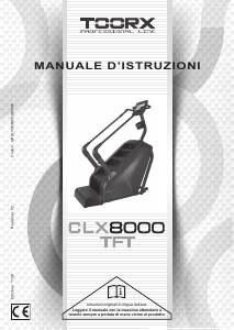 Manuale Toorx CLX-8000 TFT Stepper
