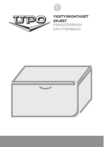 Käyttöohje UPO USP100EV Pakastin