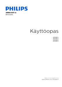 Käyttöohje Philips 65PUS8010 LED-televisio