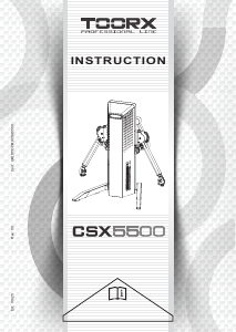 Посібник Toorx CSX-5500 Багатофункціональний тренажер
