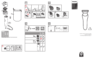 Manual de uso Philips BRL128 Afeitadora