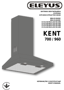 Bruksanvisning Eleyus KENT 700 50 BR Köksfläkt