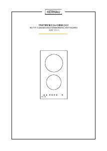 Instrukcja Kernau KHC 3212.1 Płyta do zabudowy