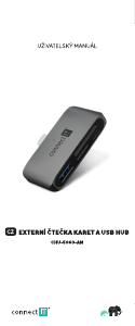 Manuál Connect IT CHU-5060-AN Rozbočovač USB