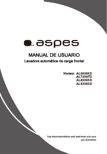 Handleiding Aspes AL6000ED Wasmachine