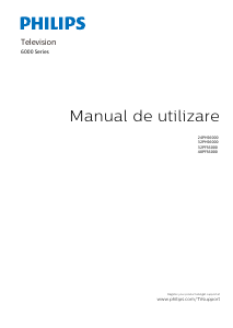 Manual Philips 24PHS6000 Televizor LED