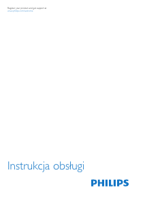 Instrukcja Philips 32PFK5509 Telewizor LED